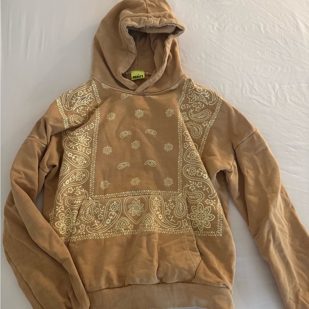 Bandana Print Hoodie